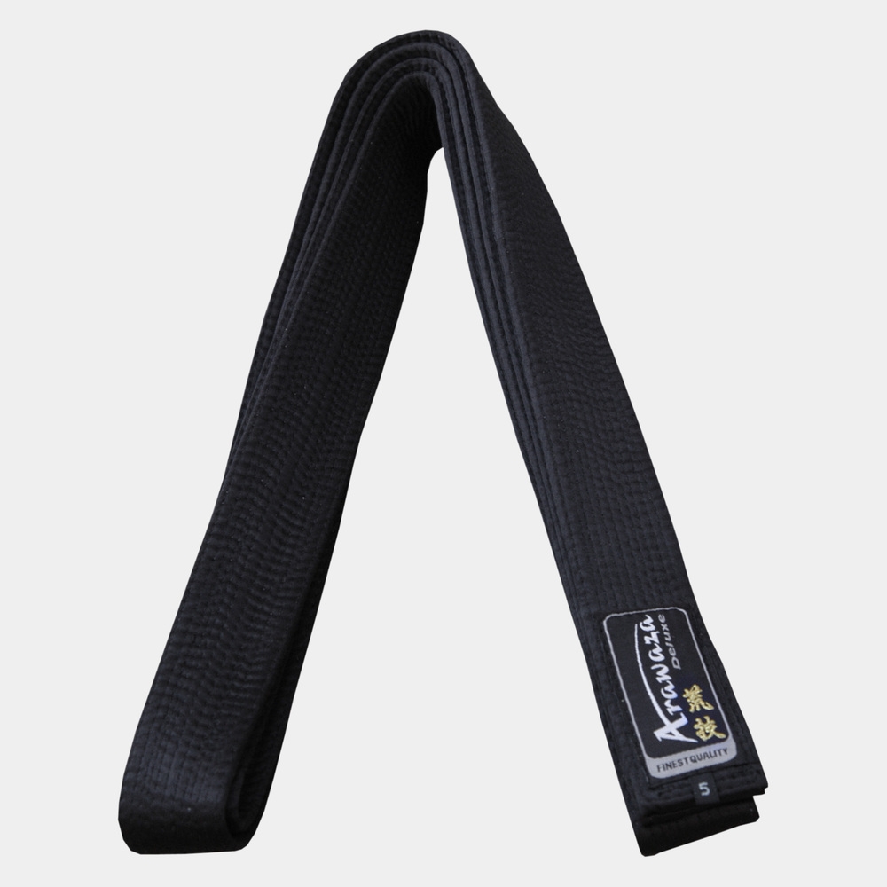 Arawaza Black Belt - Deluxe Satin