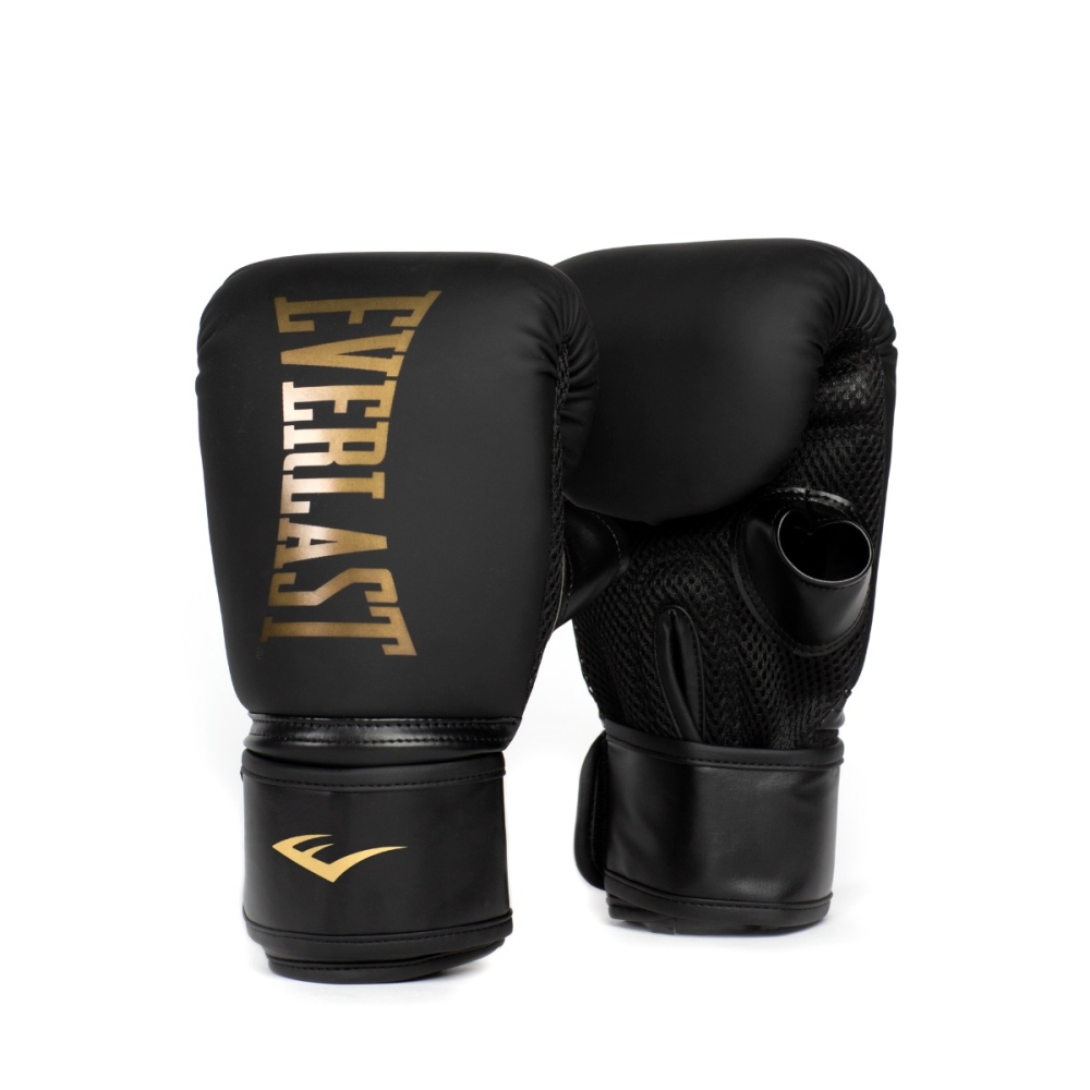 Everlast Cardio Elite Bag Gloves, Black/gold L/XL