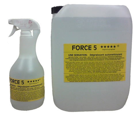 Force 5, 11 kg - Kanister à 10 kg plus 1 kg in Zerstäuber