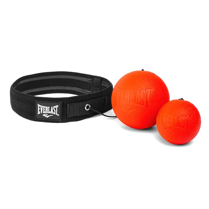 Everlast Powerlock Reflex Ball, Red,