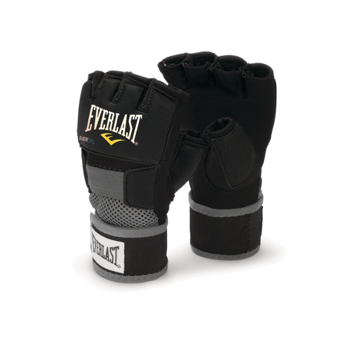 Everlast Evergel Hand Wraps, Black