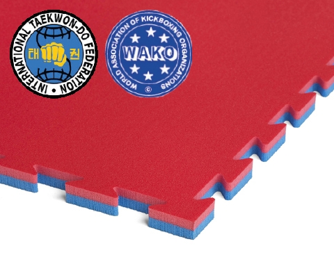ProGame Tatami, Multisport Basic, 100x100x2.2cm, revers. red/blue ProGame Tatami, Multisport Basic, 100x100x2.2cm, revers. red/blue